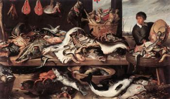 Frans Snyders : Fishmongers